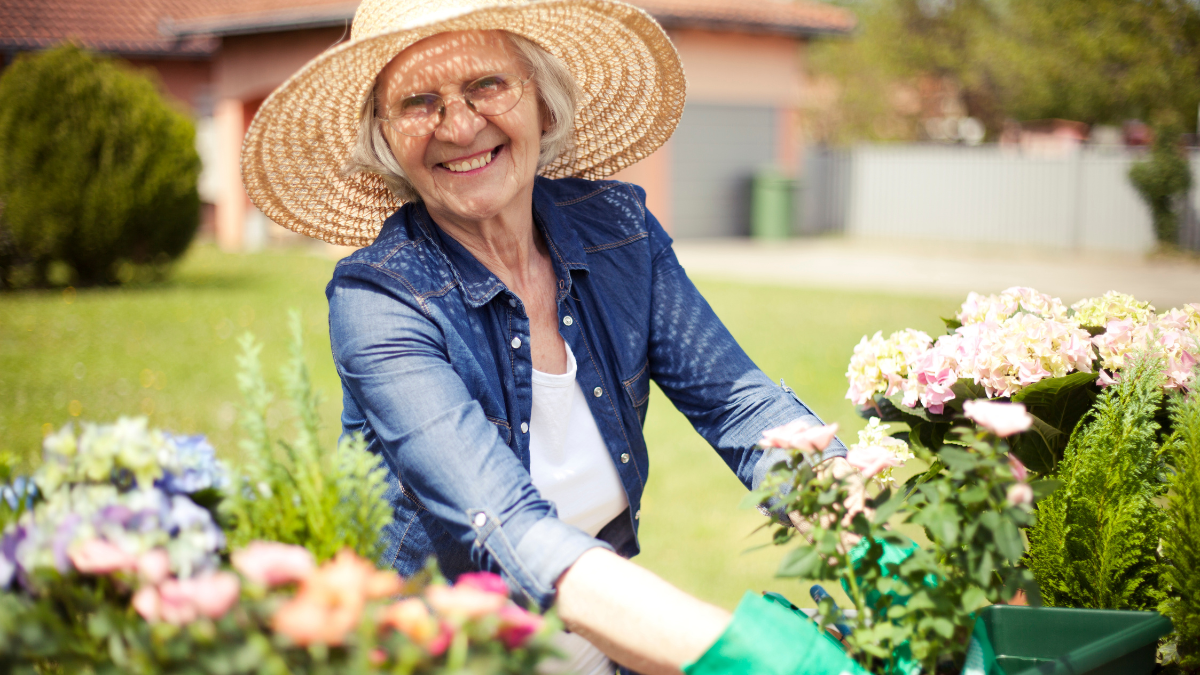 senior gardening